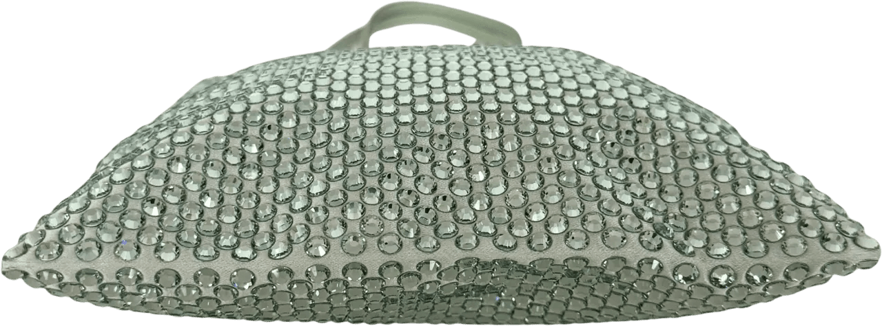 Thumbnail - Prada Crossbody Bags - Prada satin handbag with crystal embellishment, aq - Gr. unisize - in Grün - für Damen