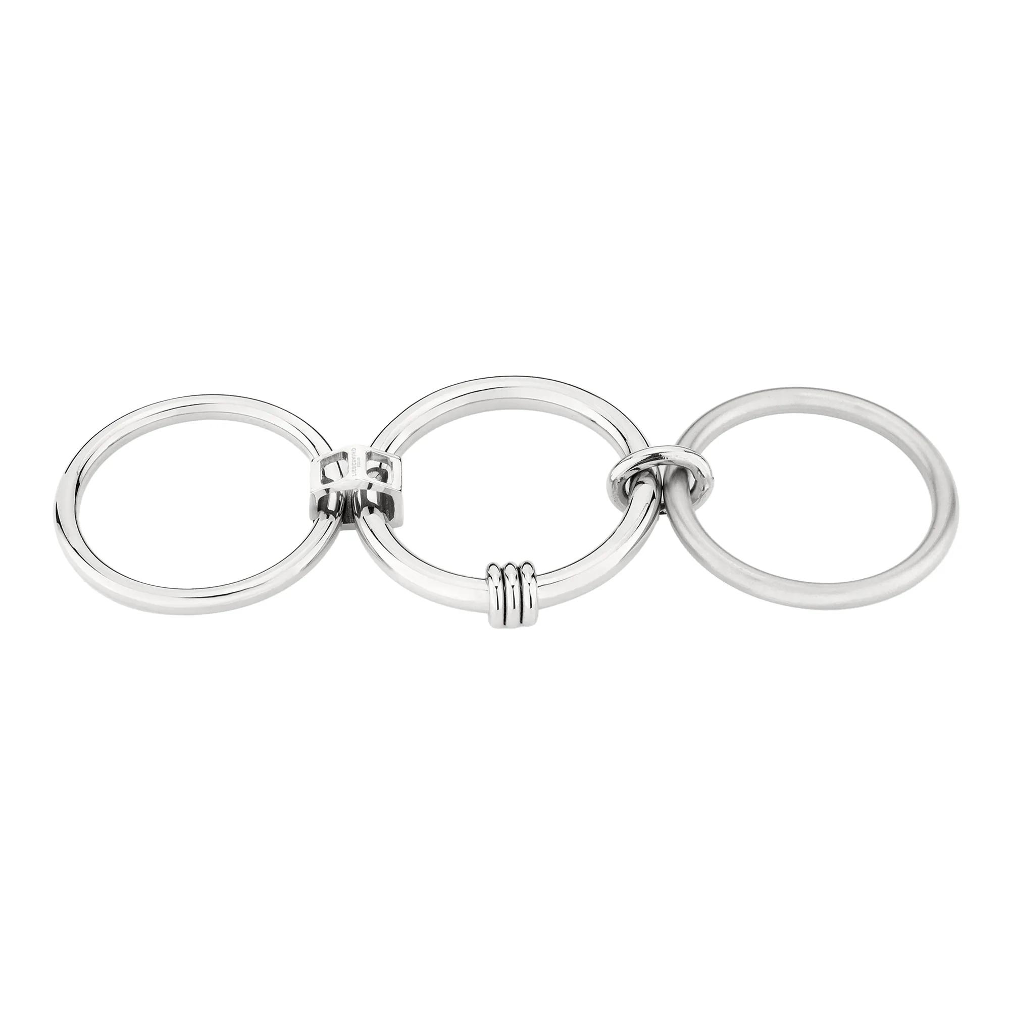 Thumbnail - Liebeskind Berlin Ringe - Edelstahl Ring - Gr. 58 - in Silber - für Damen
