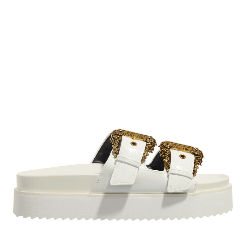 Versace Jeans Couture Slides Fondo Arizona Dis. Sm1 White
