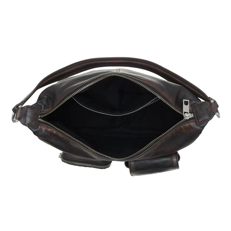 Liebeskind Berlin Schultertasche Andrea Lamb Snowcem Roasted Coconut(Image 5)