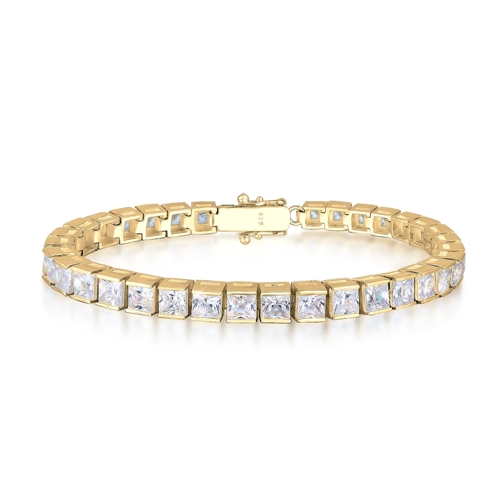 Elli Armband Tennisarmband Zirkonia Kristall Sparkle 92 gold Armband