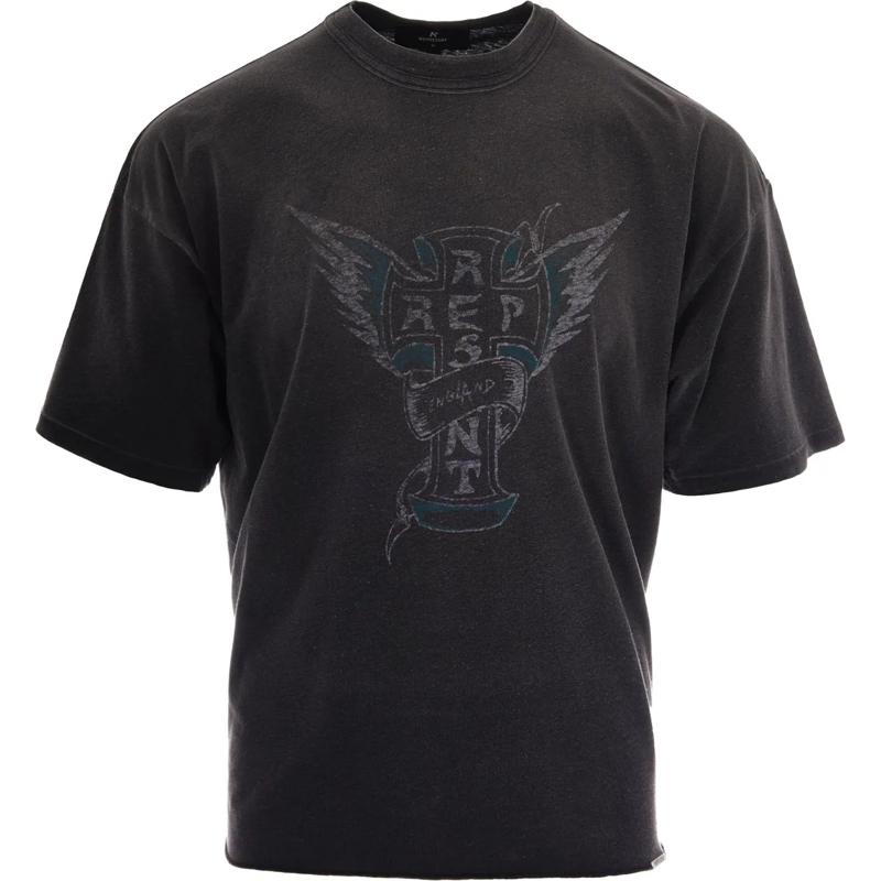 Represent T-shirt T-Shirts And Polos Stained Black schwarz