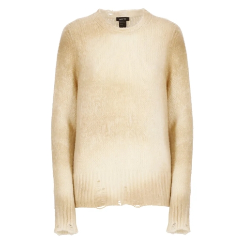 CALIBAN Cashmere And Wool Weater Neutrals Maglione