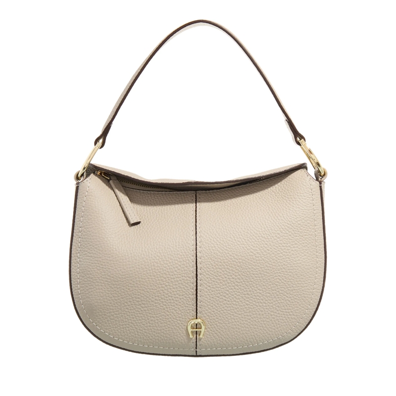 AIGNER Hobo Bag Savannah Alpaca Beige
