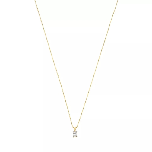 Isabel Bernard De la Paix Maxime 14 karat necklace | diamond 0.11 Gold Kort halsband
