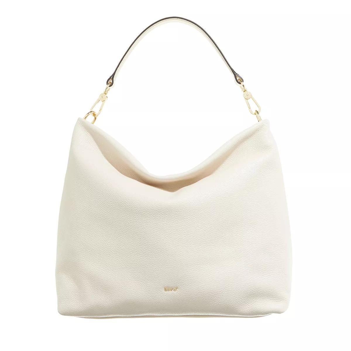 Abro Hobo Bags - Beutel Kaia - Gr. unisize - in Creme - für Damen