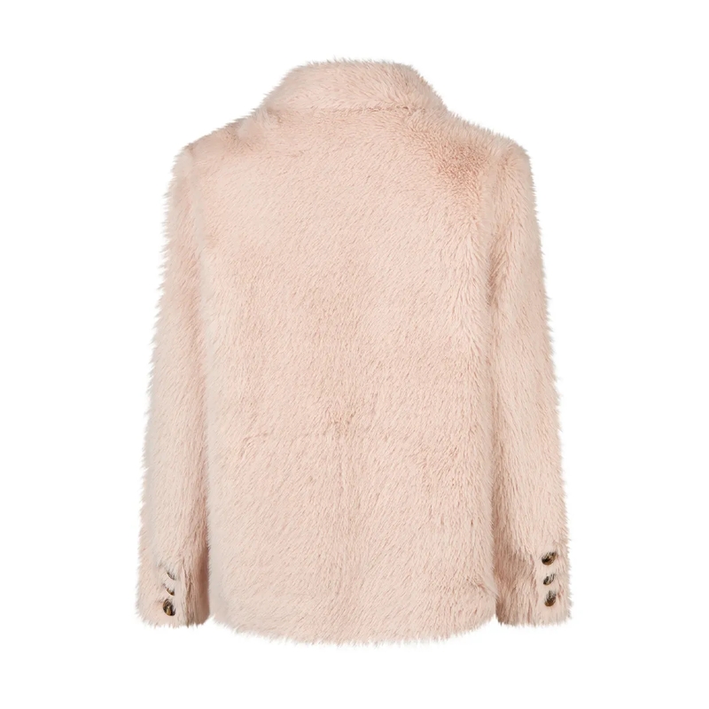 Marc Aurel Blazer Blazer- Pattentaschen- Ärmelschlitz mit Knöpfen rosa(Image 5)