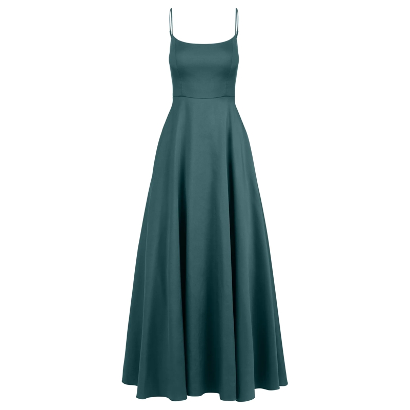 Apart Abendkleid Langes Ballkleid grün