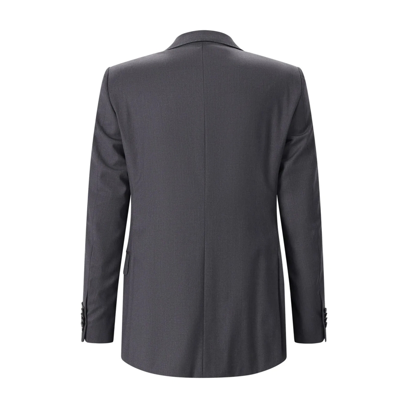 windsor. Anzugjacke Sakko aus Wolle schwarz(Image 6)