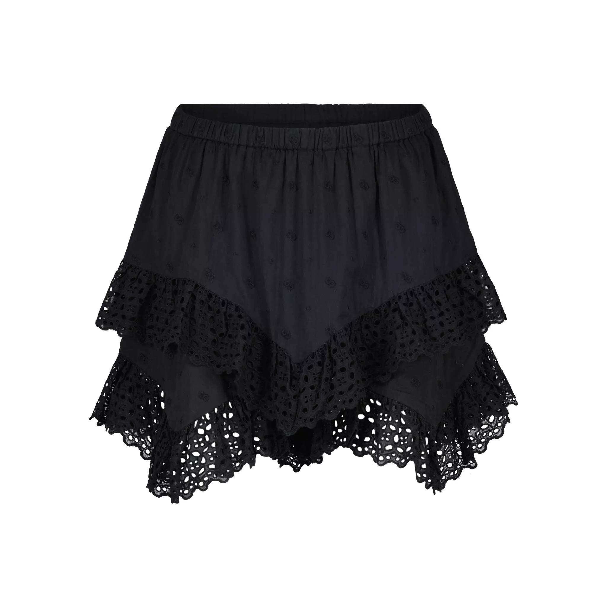 Isabel Marant - Hosenrock mit Spitze 47702407643482 - Größe 34 - black