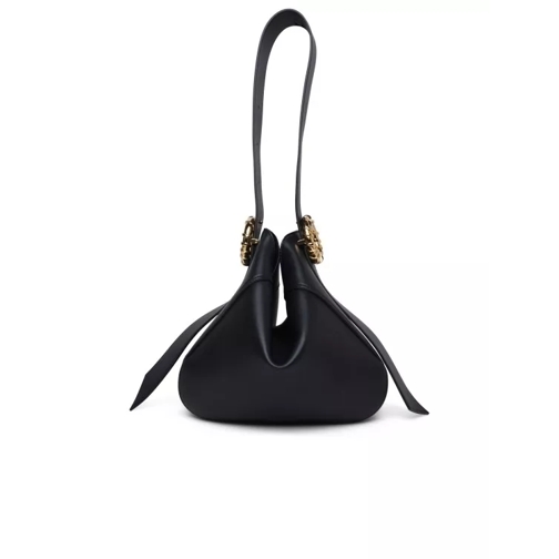 Lanvin Crossbody Bag Melodies Hobo Bag Black