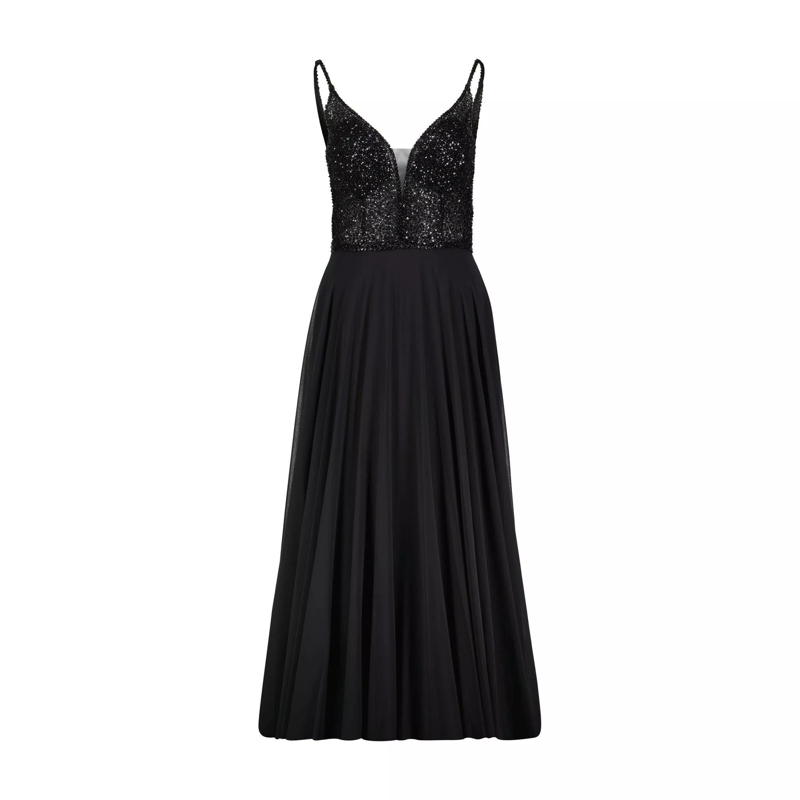 SWING  Cocktailkleid mit Paillettenbesatz 47702225486170 Blau