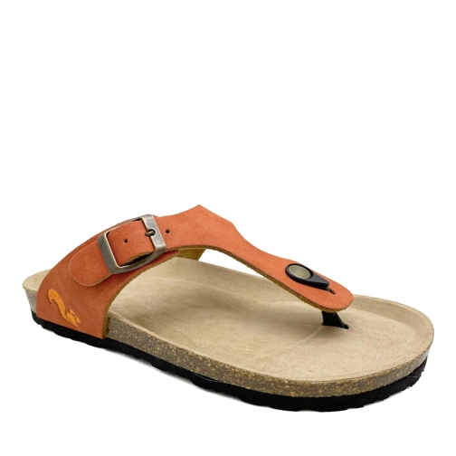 thies thies 1856 ® Eco Bio Thong Sandal vegan rust (W/X) mehrfarbig Sandale