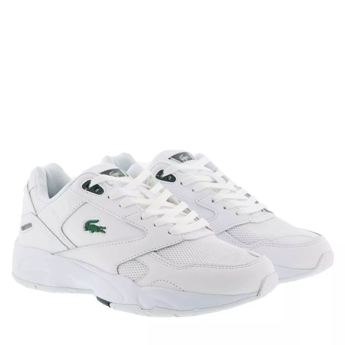 Lacoste Storm Sneaker Shoes White/Dark Green låg sneaker