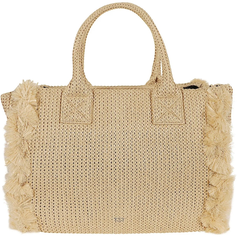 Pinko Tote PINKO BEACH SHOPPER RAFIA beige(Image 3)