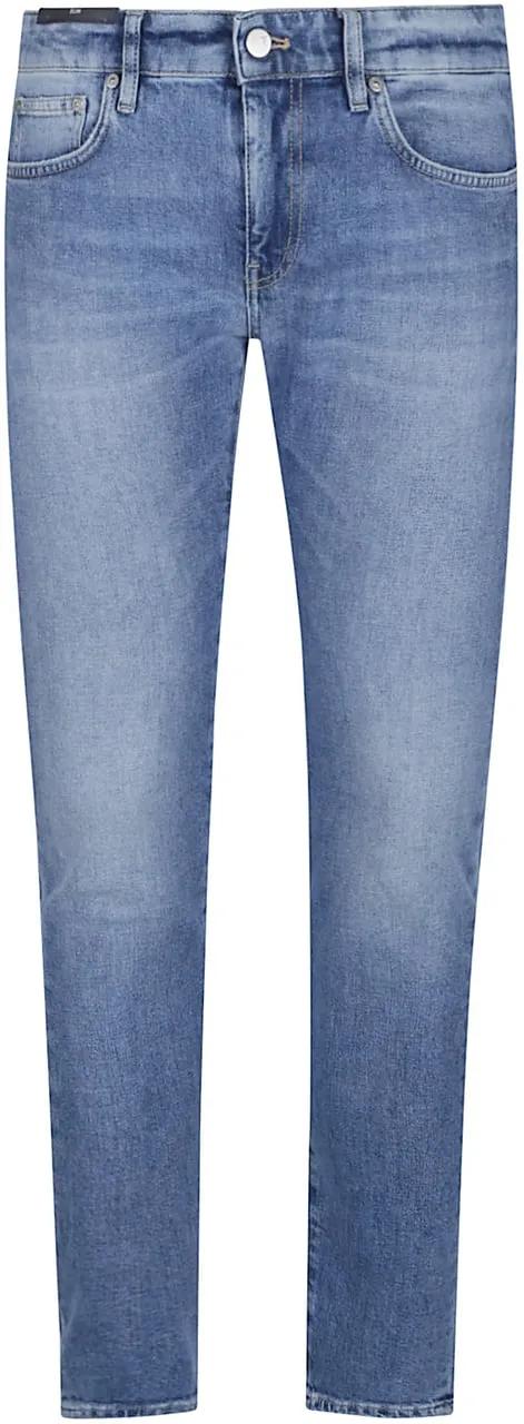 Thumbnail - Pt Torino - Swing Jeans Blue - Größe 34 - blue