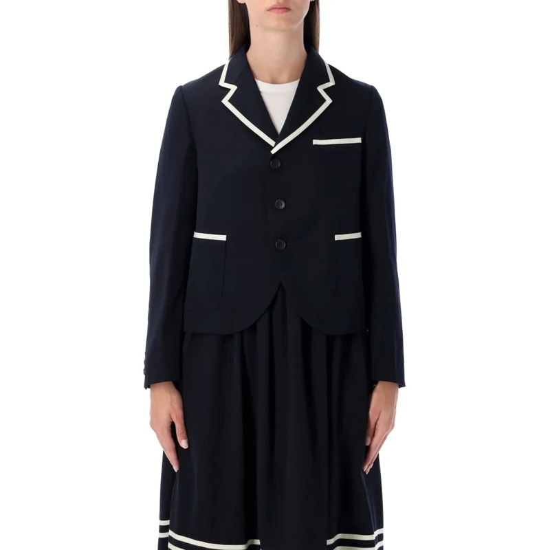 Comme des Garcons Blazer Univeristy Blazer Black