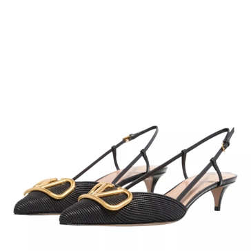 【関税込み】valentino garavani Valentino Garavani slingbacks Valentino Garavani Slingback Logo Heels 40 | Harrods US