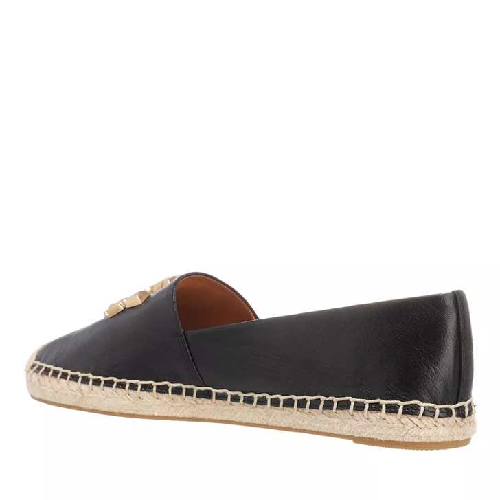 Shop Tory Burch Eleanor Metallic Leather Espadrilles