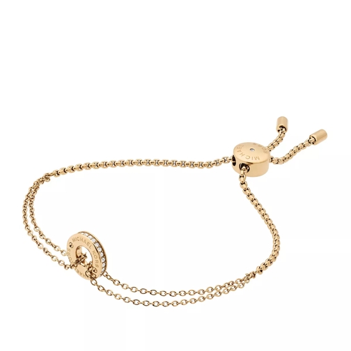Michael Kors Ladies Logo Slipknot Bracelet Gold Armband