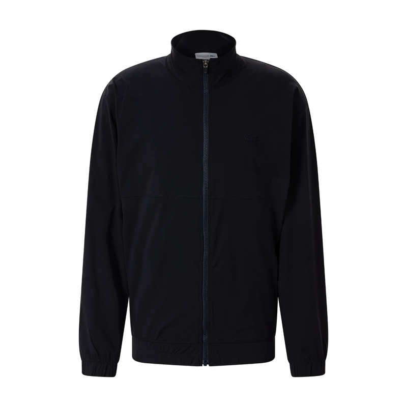 Lacoste veste Sweatjacke mit Logo dunkelblau