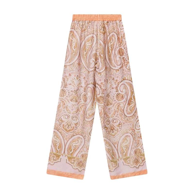 Emily can den Bergh Freizeithose Hose mit Muster orange(Image 2)