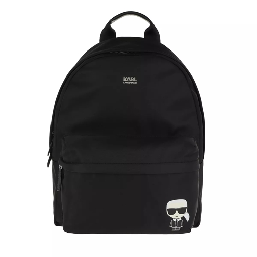 Karl Lagerfeld K/Ikonik Nylon Backpack Black Rugzak