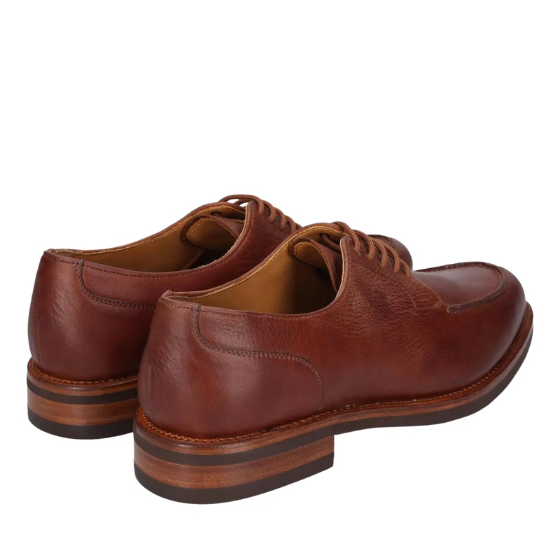 Heinrich Dinkelacker Chaussures à lacets Schnürer Genf Norweger N mittel-braun(Image 3)