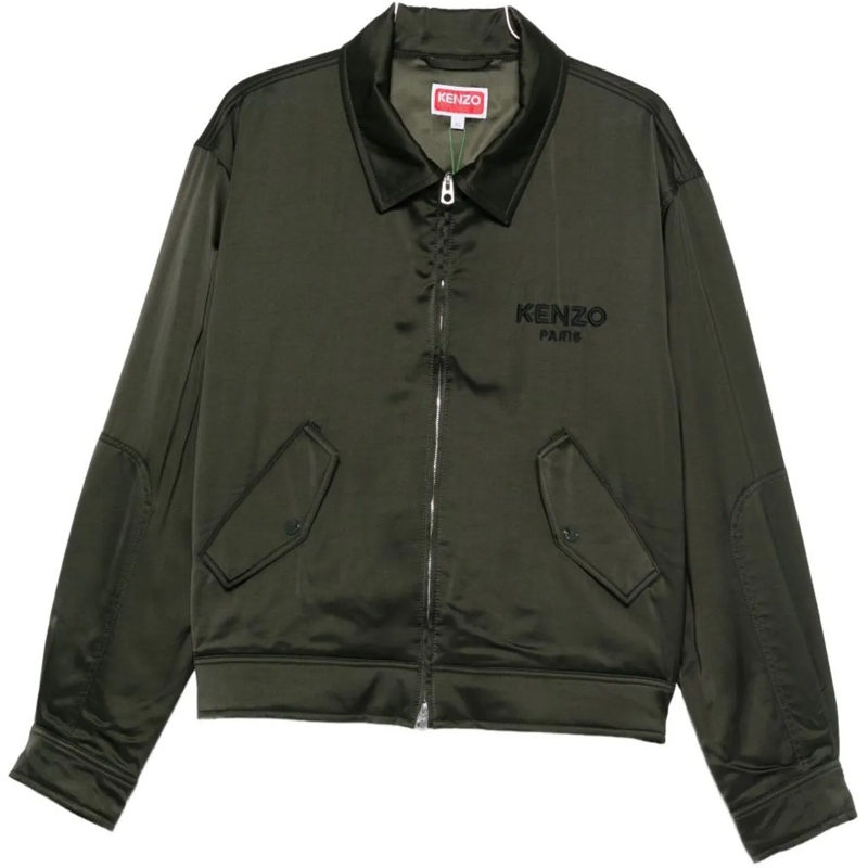 Kenzo  Jackets Kaki Fonce grün