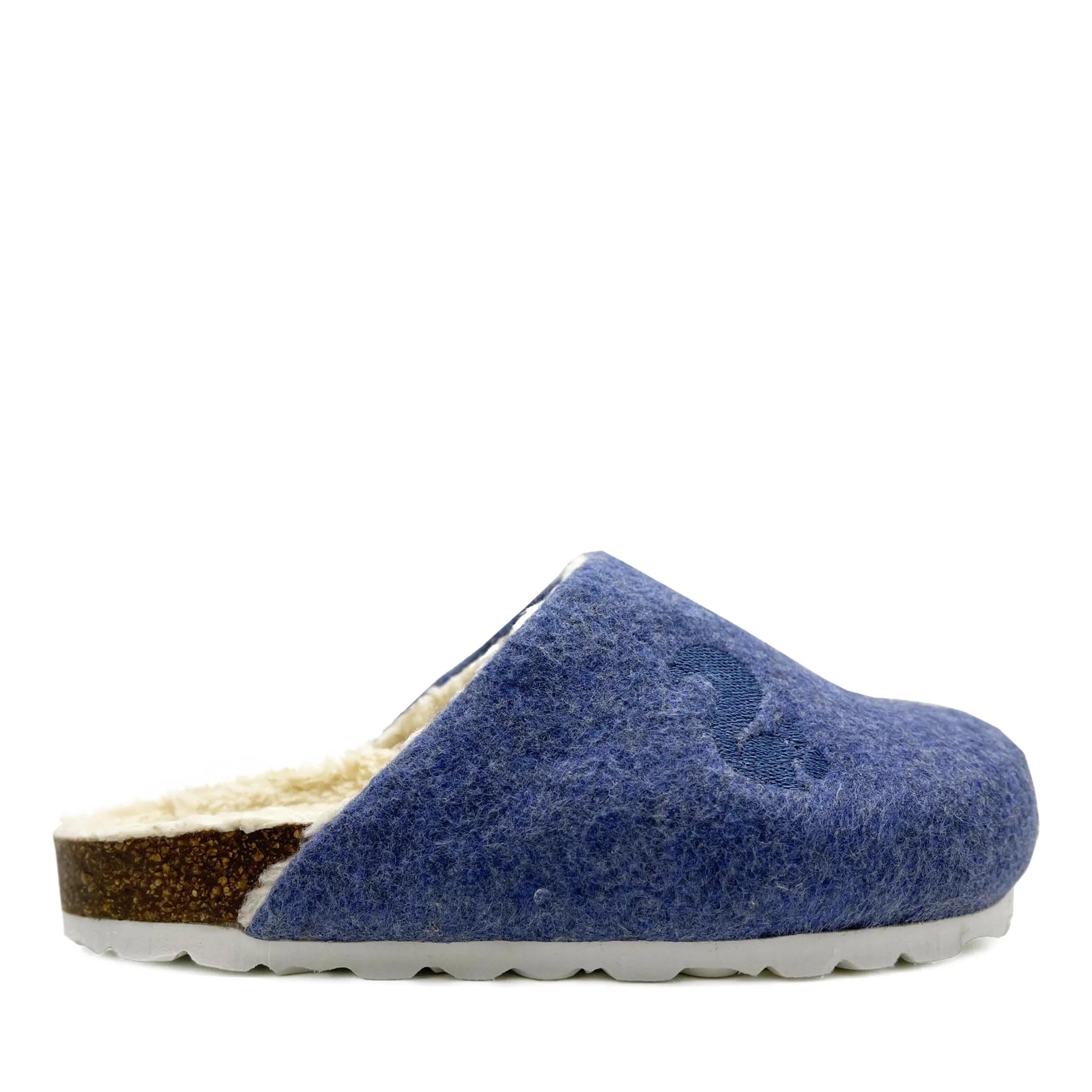 thies Sneakers - thies 1856 ® Kids Organic Clog navy (K) - Gr. 32 - in Blau - für Damen