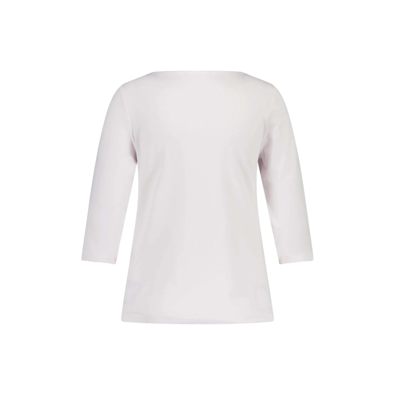 Kimmich Trikot T-shirt à manches 3/4 Shirt aus Viskose-Crêpe weiß(Image 24)