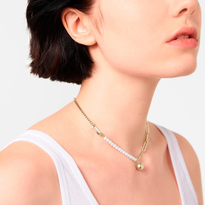 Liebeskind Berlin Armband Edelstahl The Material Mix gold(Image 2)