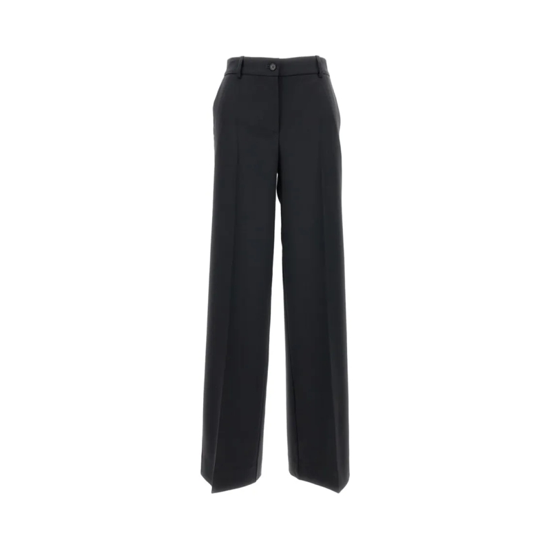 P.A.R.O.S.H.  Sallia Bi-Stretch Trousers Black