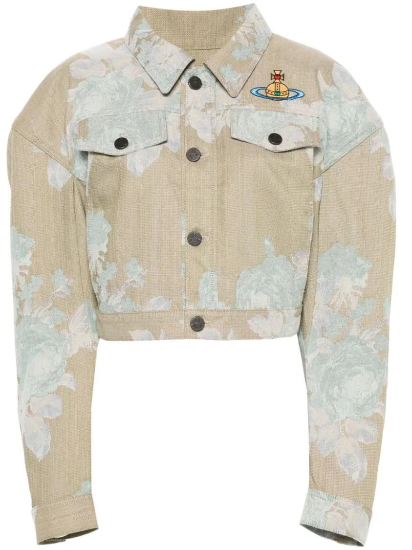 Vivienne Westwood - Denim Jacket - Größe S - beige