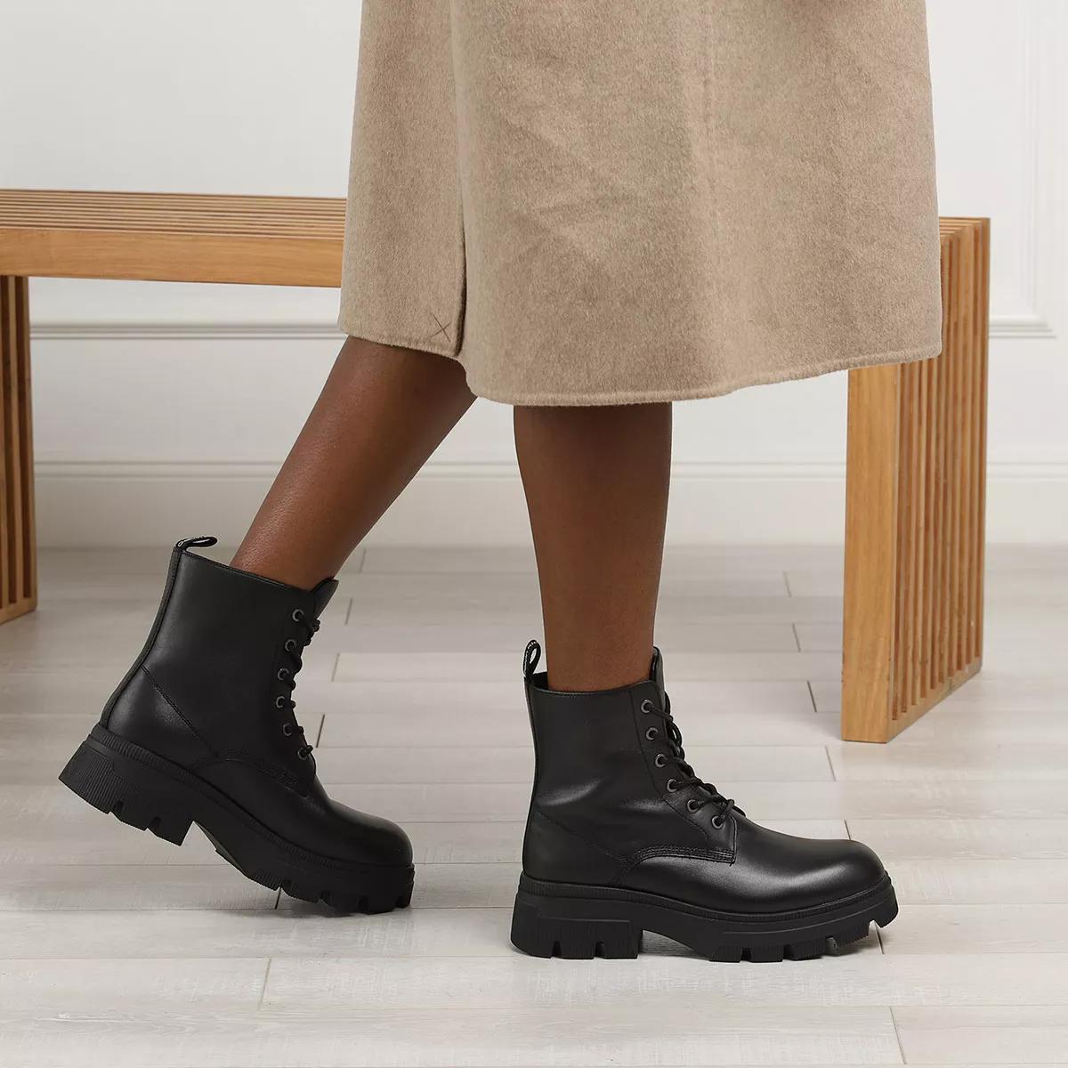 Chunky on sale military boots