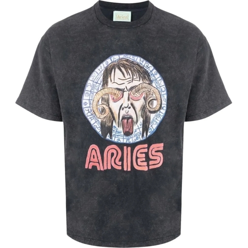 Aries  Astrology For Aliens Logo T-shirt schwarz