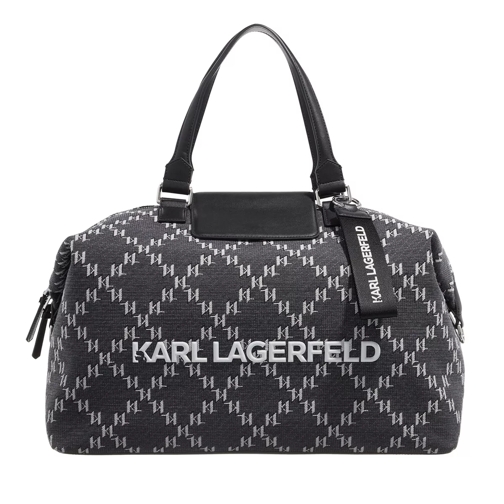 Karl Lagerfeld K/Monogram Jkrd 2.0 Weekender Grey Weekendväska