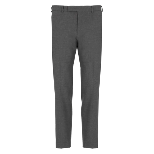 Pt Torino  Virgin Wool Trousers Grey