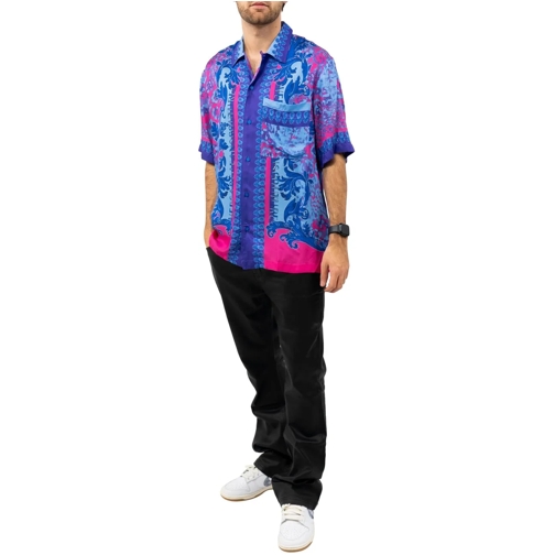 Versace Jeans Couture Hauts décontractés Versace Couture Heren Blouse Paars lila (Image 7)