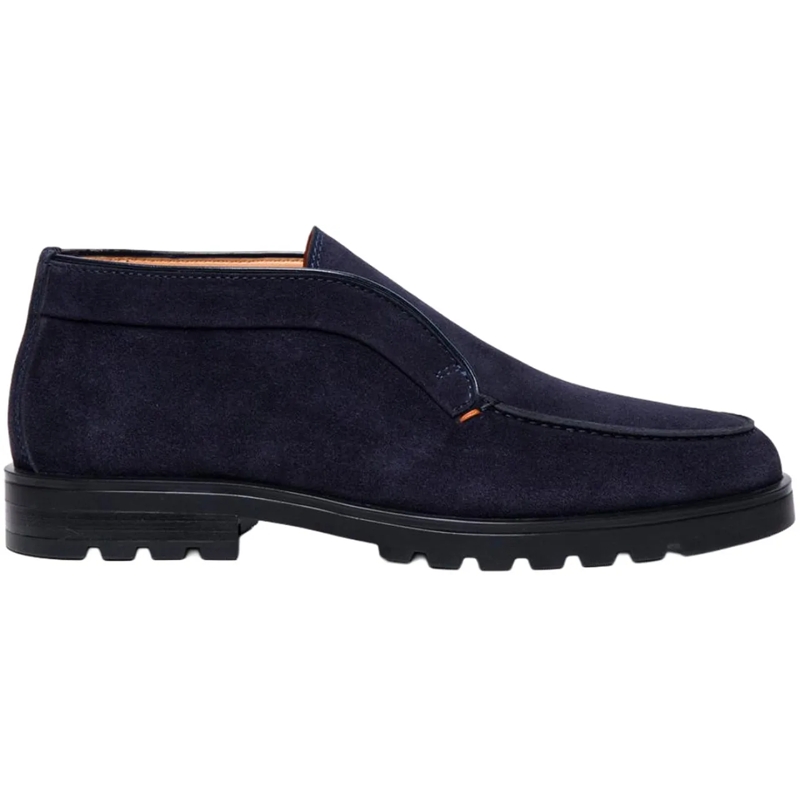 Santoni Sneaker basse Halfhoge Instapper blau