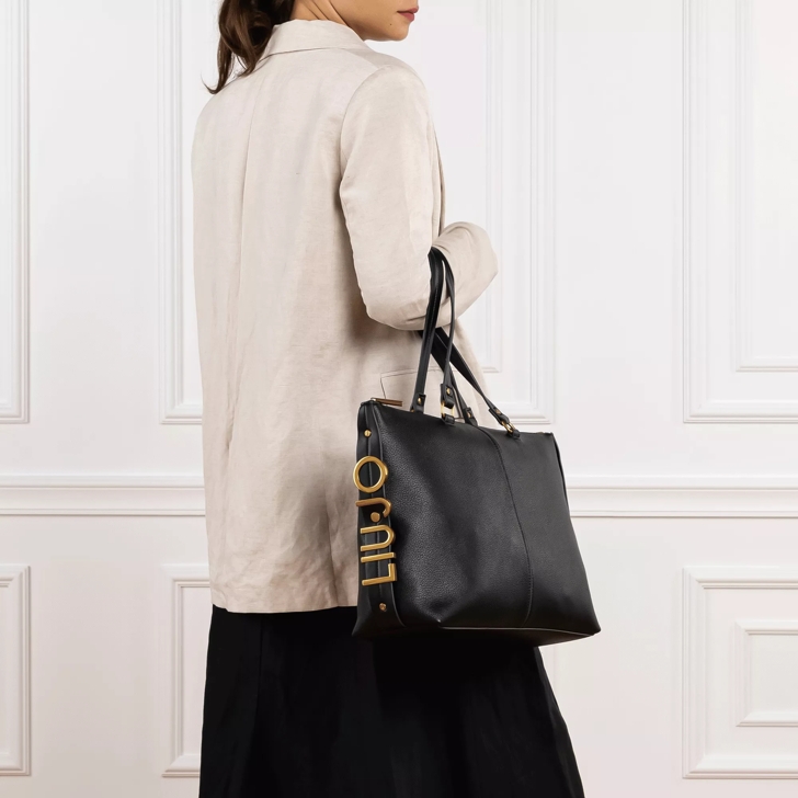 LIU JO Shopper in black/ white