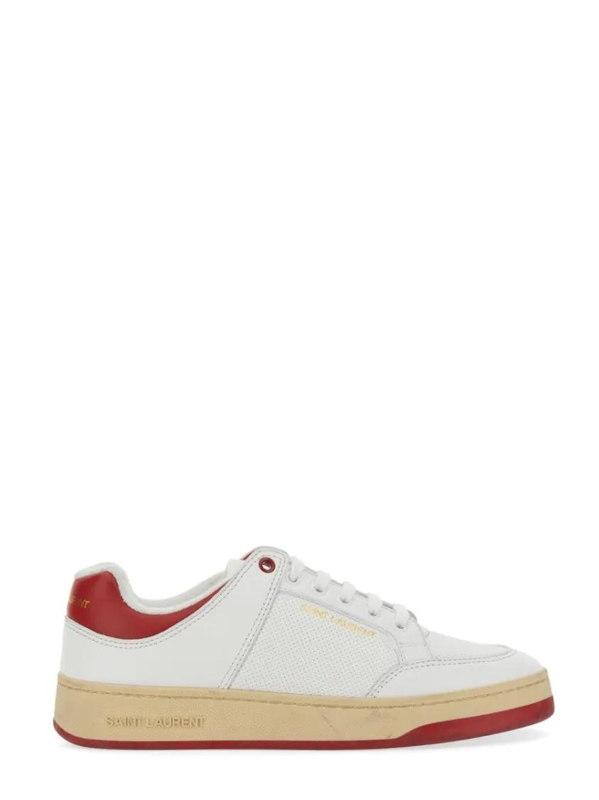 Thumbnail - Saint Laurent Low-Top Sneaker - Sl/61 Sneakers - Gr. 43 (EU) - in Weiß - für Damen