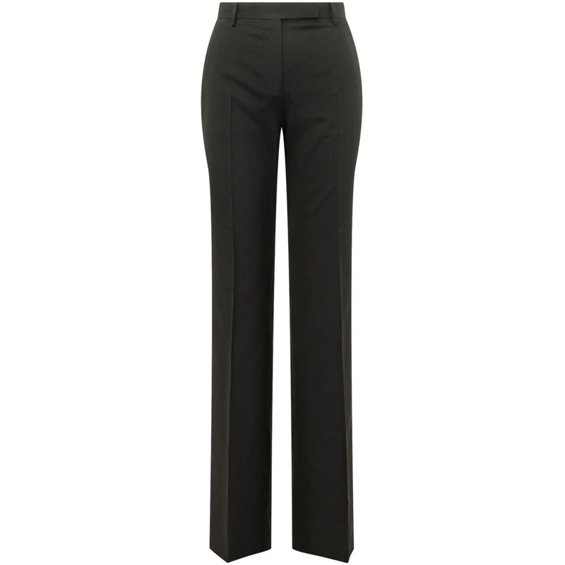 Tom Ford Hose Pantaloni Dritti con Piega schwarz