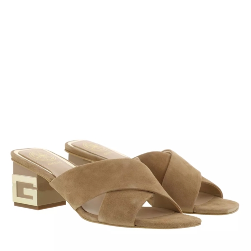 Guess Madra Sandals Suede Taupe taupe Muil