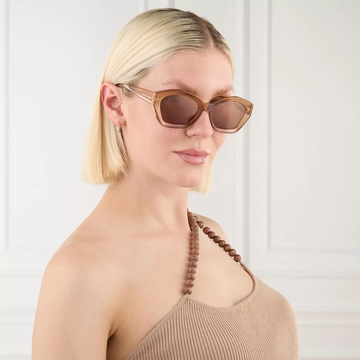 Michael Kors 0MK2209U 54 3999/O Brown Transparent | Sunglasses