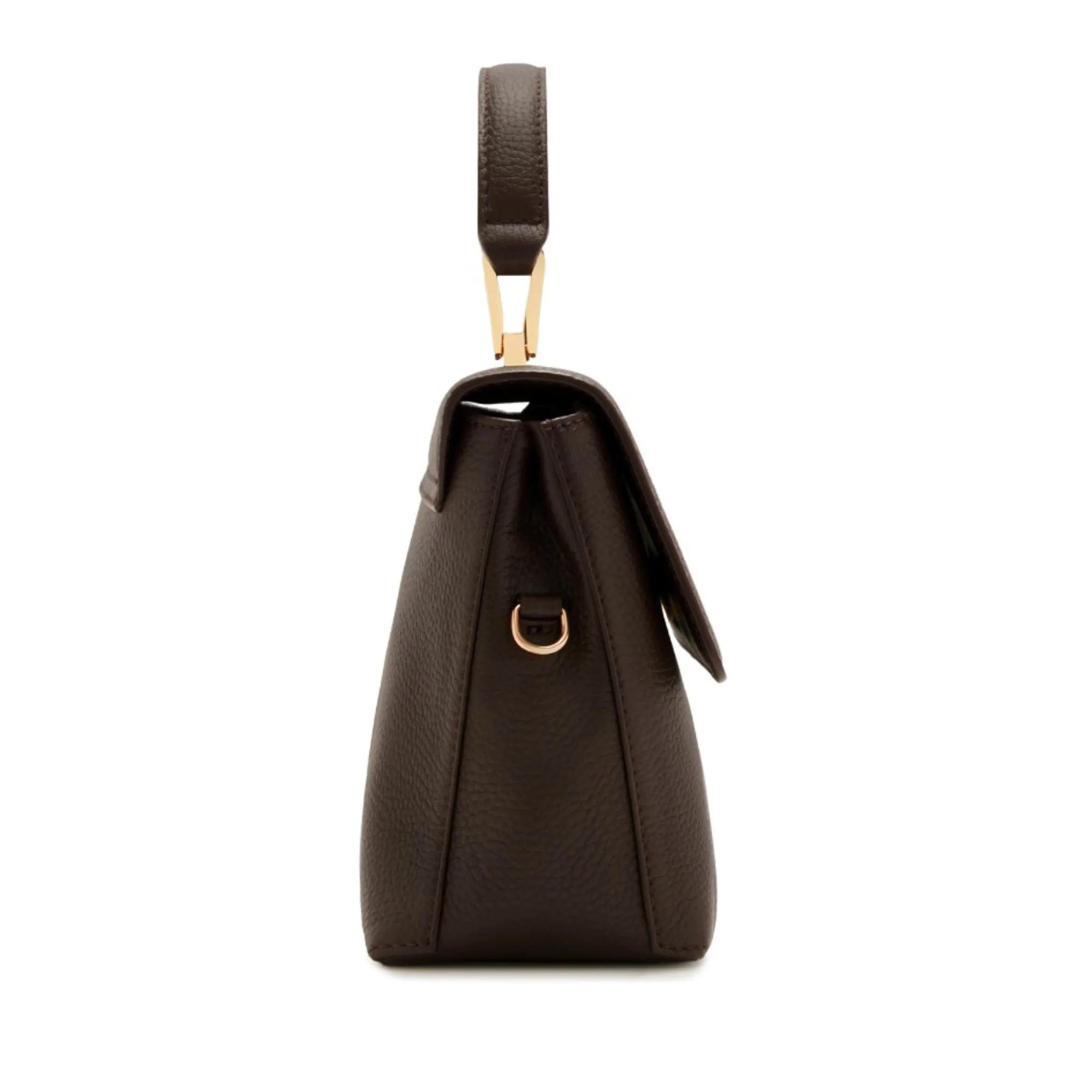 Isabel Bernard Crossbody bags Femme Forte Heline Handtasche in bruin