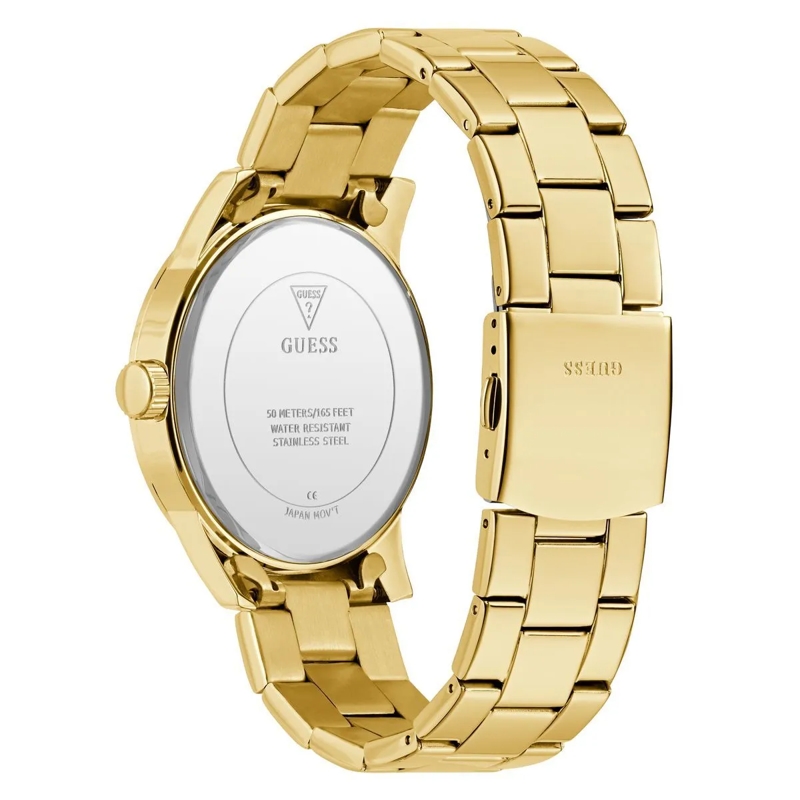Guess Quarzuhr Quarz-Analoguhr Badge gold(Image 8)
