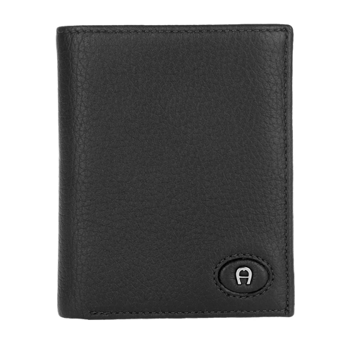 AIGNER Wallet Black Tvåveckad plånbok
