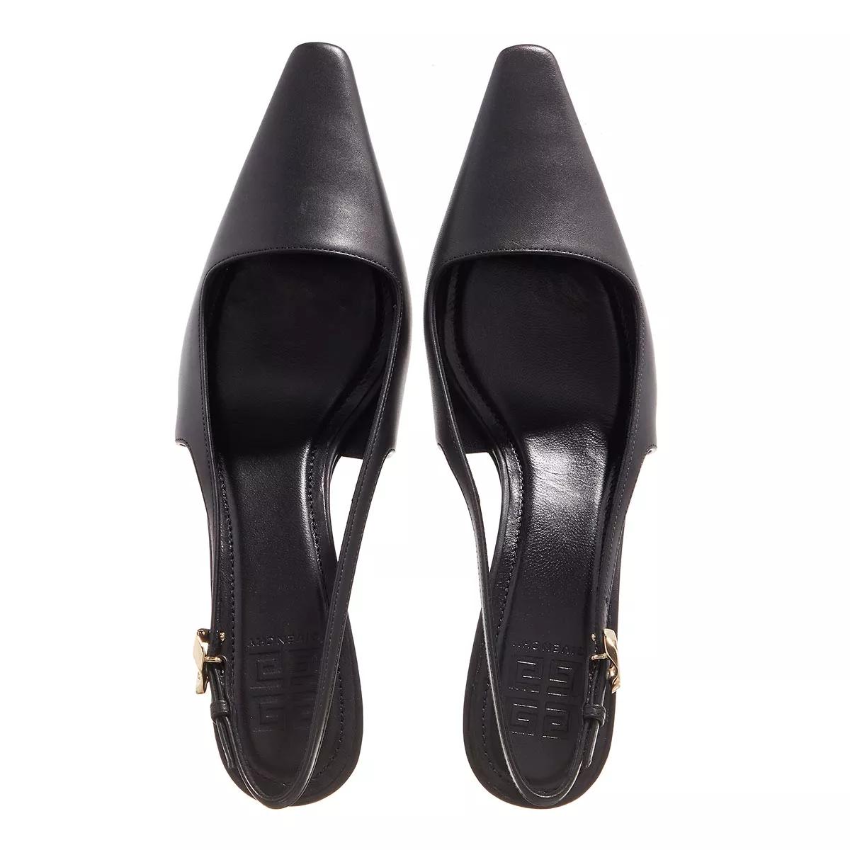 Givenchy G Cube slingback Pumps Leather Black | Tacchi