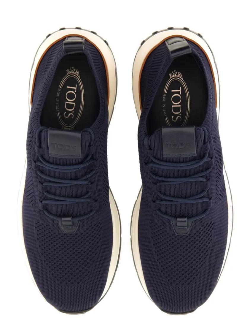 Thumbnail - Tod's Low-Top Sneaker - "Socks" Sneaker - Gr. 9 - in Blau - für Damen